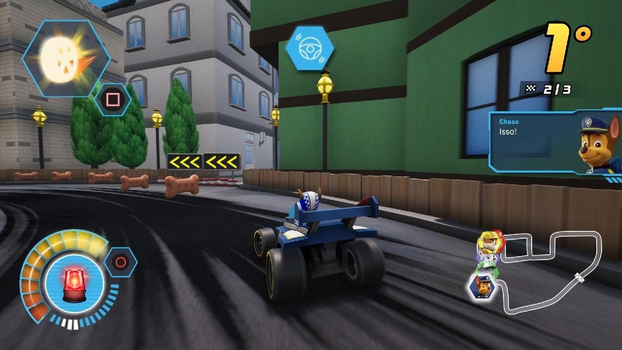 Patrulha Canina: Grand Prix vencendo em Latimburgo