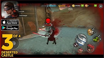 Ninja Ryuko - Shadow Ninja Game Deserted Castle Walkthrough (Android, ios) - Part 3