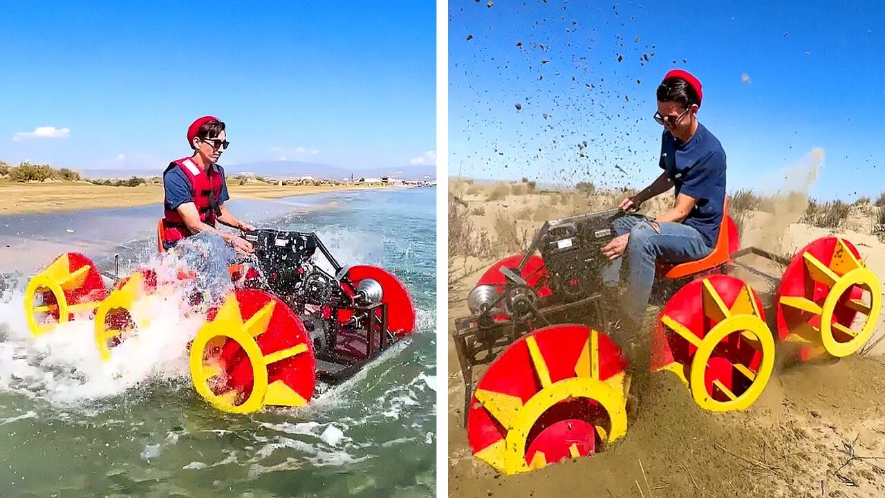 DIY Off road Vehicles. Amphibious cars for Unforgettable Adventure