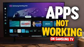 Apps Not Working on Samsung TV? Fix Apps Not Opening, Crashing, Freezing & Loading Issues