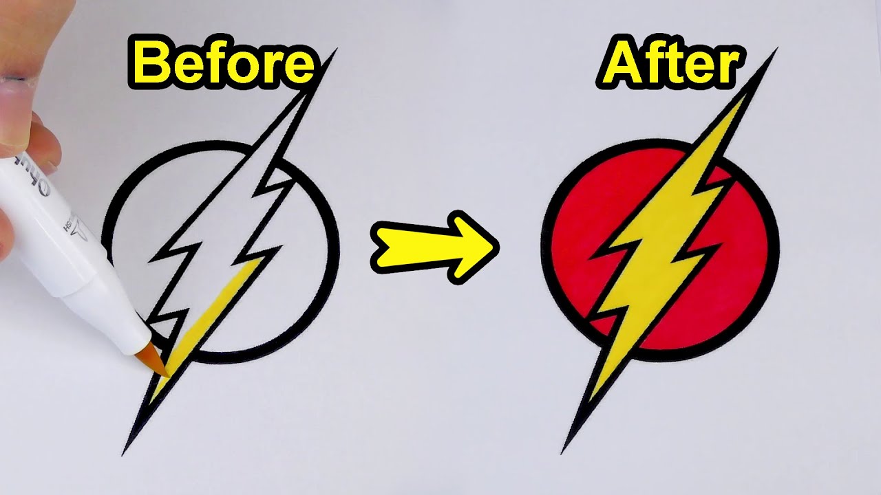 Flash - Satisfying Coloring #12