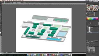Layers In Illustrator - Floorplan