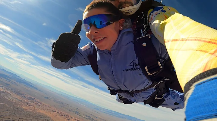 Tracy Morales - Tandem Skydive in Las Vegas at Sky...