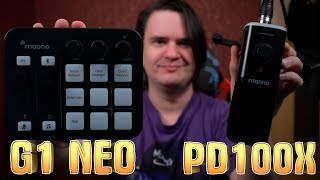 картинка: Микрофон PD100X и Микшер G1 NEO | РАСПАКОВКА, ПЕРВЫЙ ВЗГЛЯД, ОБЗОР |