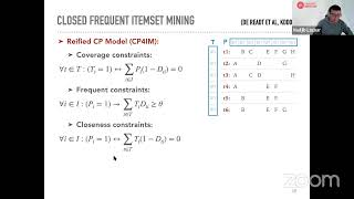 Unveiling Insights: Constraints in Data Mining for Enhanced Pattern Prof. Lazaar Nadjib