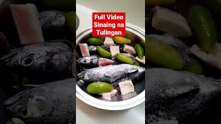 Tulingan na Sinaing mharjzrecipes shortsvideo mukbang fishrecipes homemadefood pinoyrecipe yt