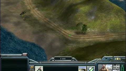 Result of basic AI programming in C&C Zero Hour Worlbuilder