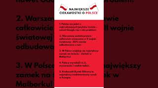 Największe Ciekawostki O Polsce