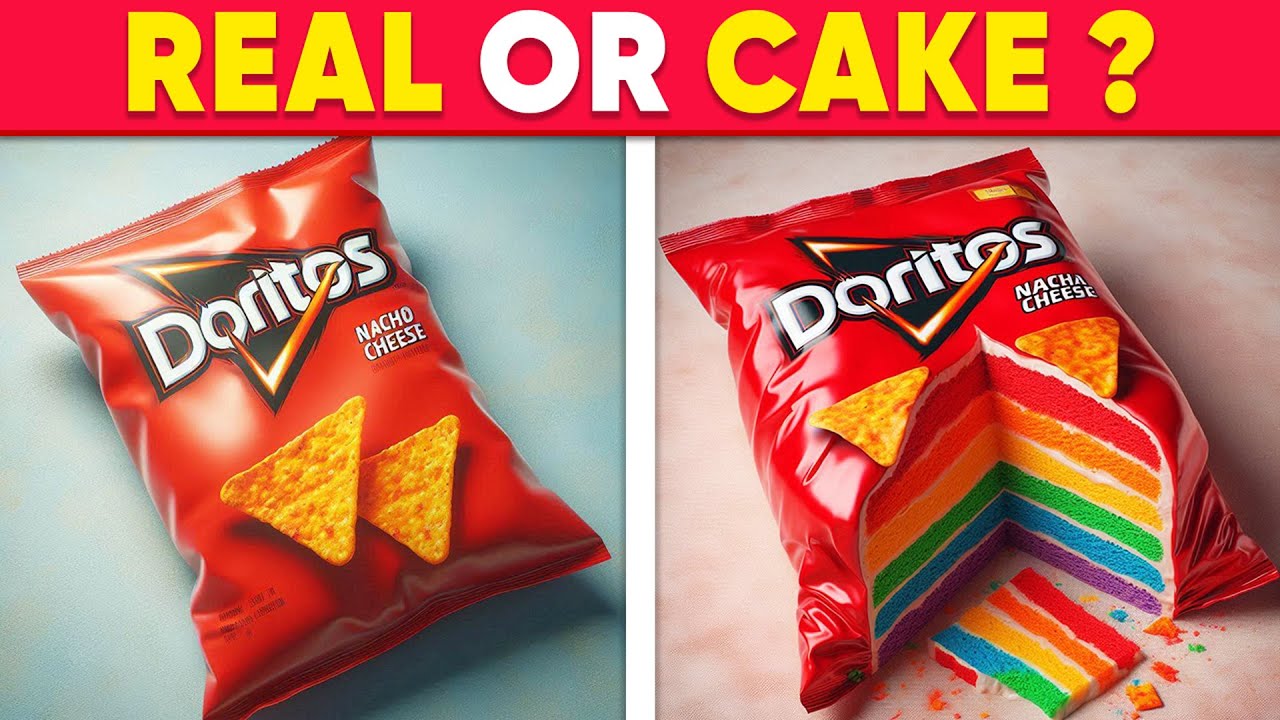 ⁣Would You Rather - REAL or CAKE 🧀🎂🍰 Daily Quiz