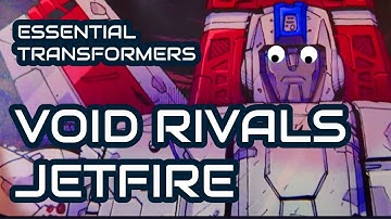 THE PERFECT JETFIRE! Void Rivals Transformers Jetfire review