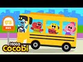 Las Ruedas del Autobús | Canciones Infantiles para Niños | Nursery Rhymes | Hola Cocobi