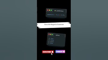 Guess the Output in Python  #coding #pythonanddjangofullstackwebdeveloper #computerlanguage #python
