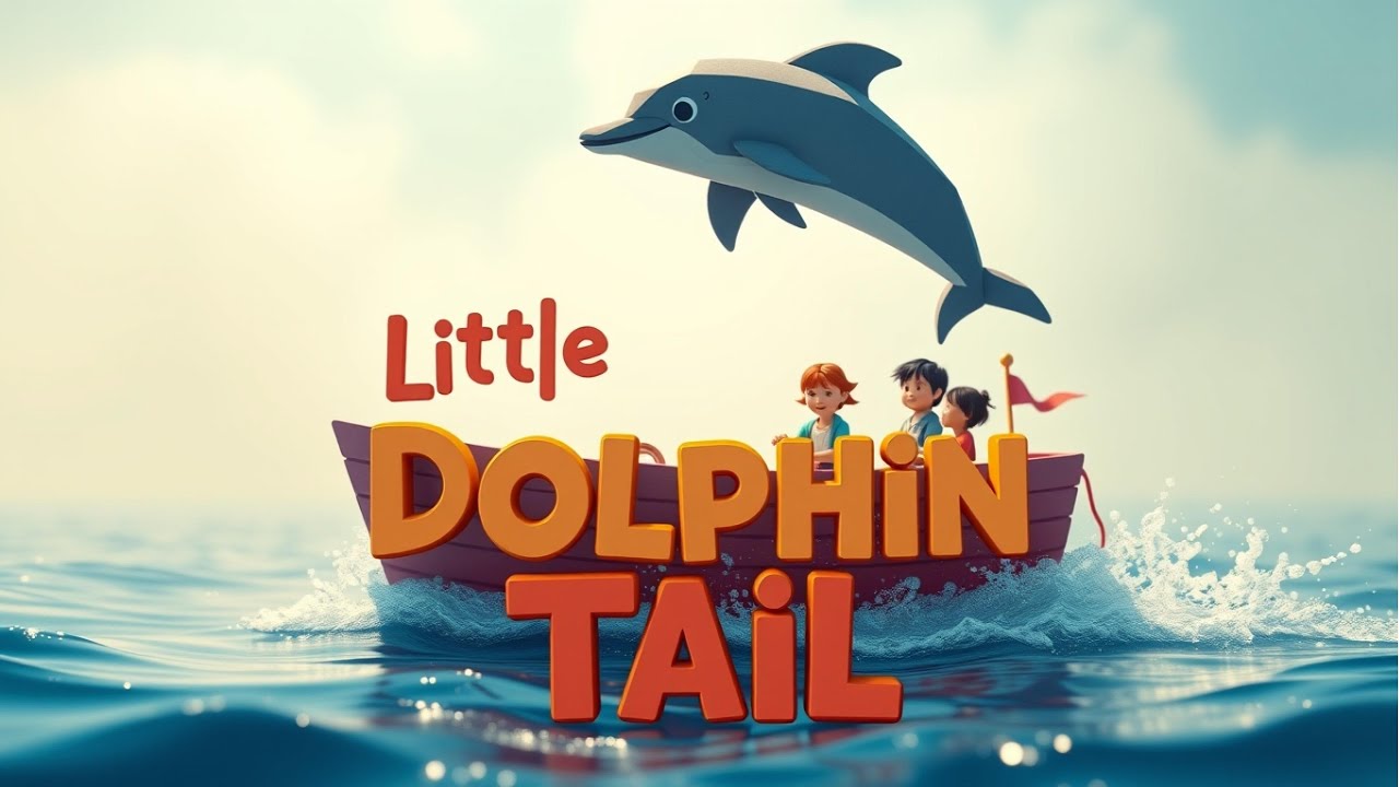 Little Dolphin Tail 🐬 🌊| Fun Kids Dance & Movement Song