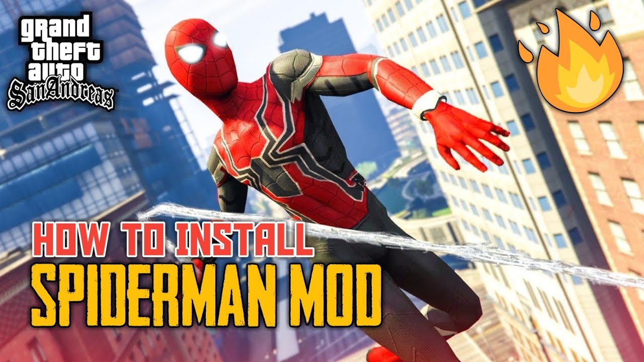 Grand Theft Auto San Andreas gets a PS4 Spider-Man Mod