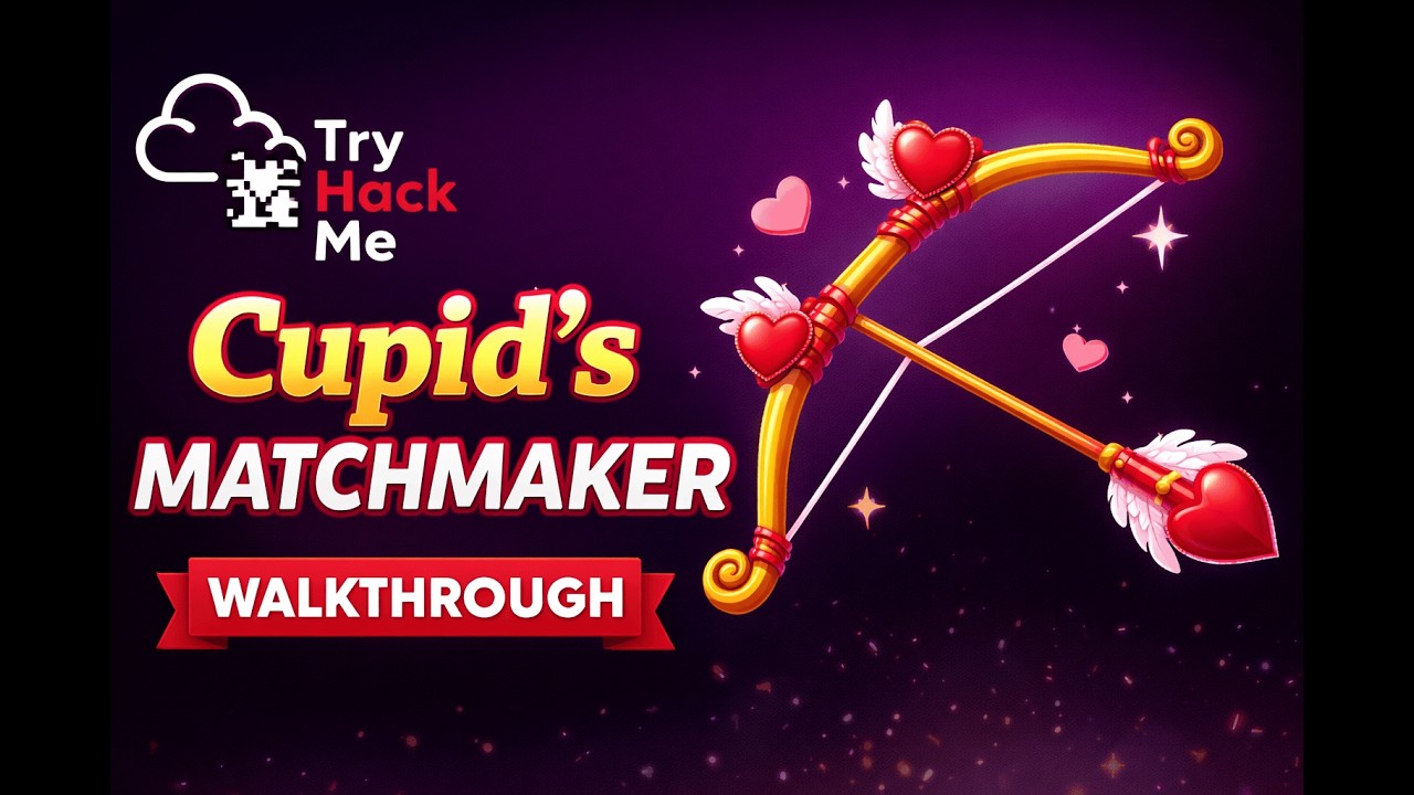 Cupid’s Matchmaker TryHackMe Walkthrough 💘 | Complete Step-by-Step Guide