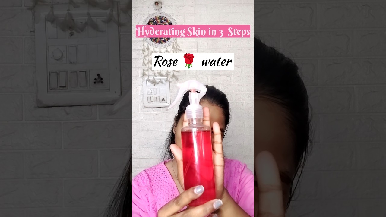Hyderating Skin in 3 steps 🧴👀🤩 