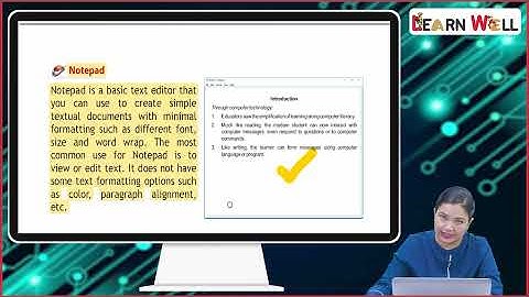 Ch 4 | Learn Well Books | Computer | Class 03 | Windows Accessories | For children