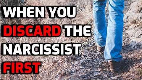 When You Discard The Narcissist First