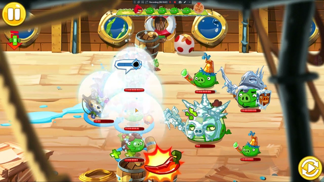 Angry Birds Epic - Lantern Pig Blinded my Feelings Part 1 the cleansing light