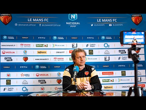🎙 Le point-presse de Réginald Ray avant LE MANS FC-FC VERSAILLES
