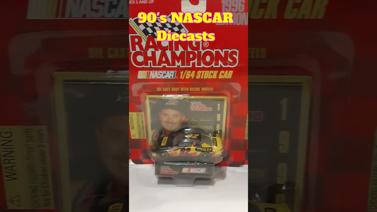 The 90's had the BEST quality NASCAR Diecasts: Who Agress?