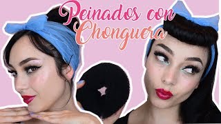 Peinados Pin UP / Super Fácil!!! / Chonguera AND accessories