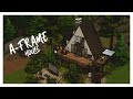 Дом - шалаш 🌲 / A-frame house / ► Строительство в The Sims 4 / No CC + скачать