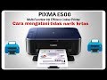 Printer canon E500 tidak narik kertas