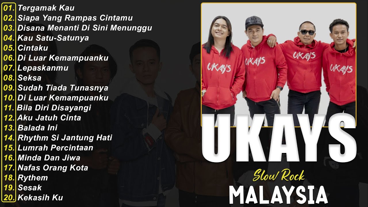 🎸 Ukays Full Album Hits | Lagu Rock Kapak Malaysia Legendaris