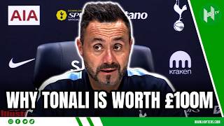 TWO BIG PL clubs wanted Tonali | Roberto De Zerbi embargo