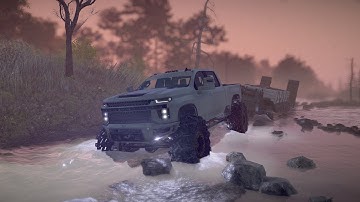 SnowRunner Mod Review | Ares 2.0- - Console Friendly Chevrolet Silverado Inspired Mod!