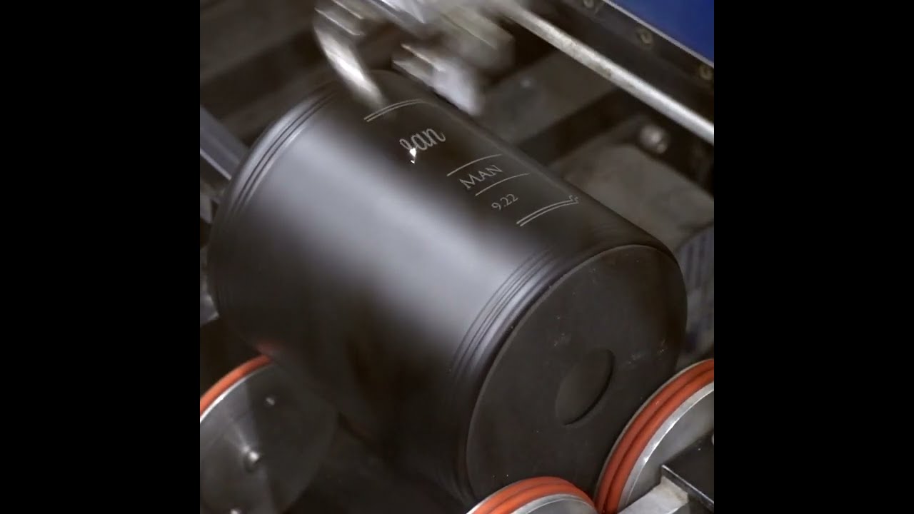 Engraved Matte Black Stainless Steel Wedding Stubby Holder with Insulation - Product Snippet