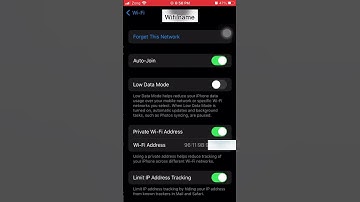 How to find Default MAC address on iPhone