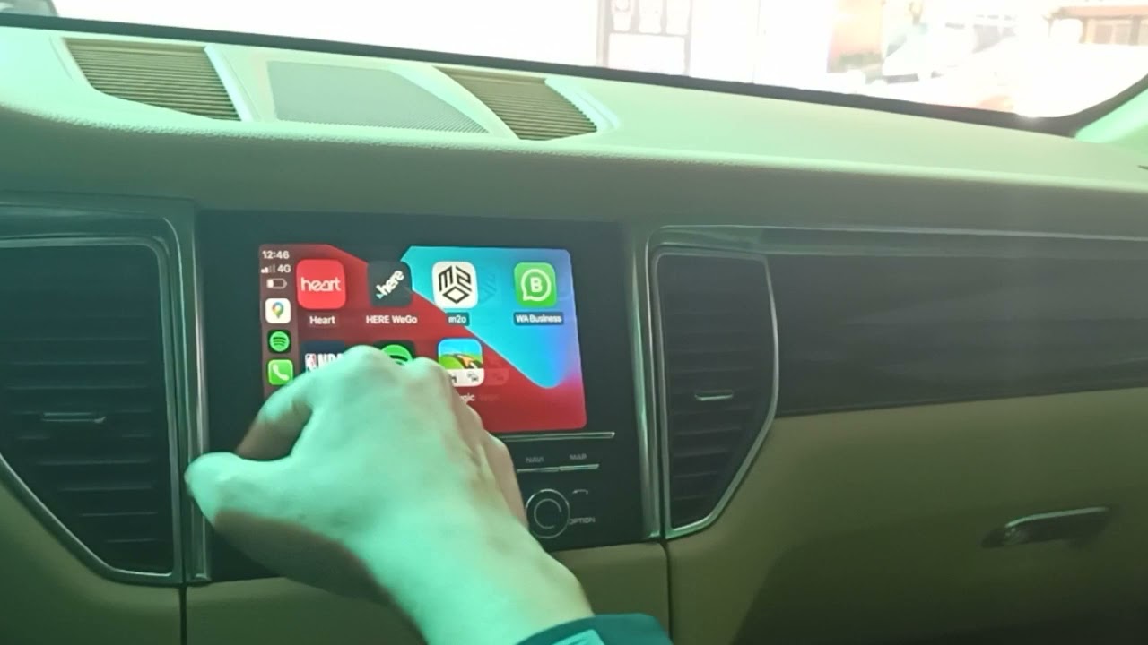 Demonstração instalação - Apple CarPlay sem fio - Porsche Macan 2015 - ArtsomAuto