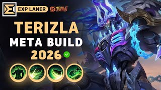 Terizla NEW META Build 2026, Emblem, and Best Hero Counters | Mobile Legends