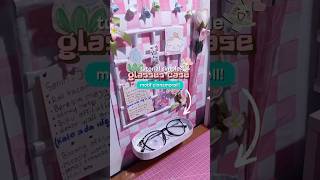 DIY Glasses Case Buat Decor🙌🏻🍥 #shorts #diy #viral #decor #aesthetic #papercraft #sanrio