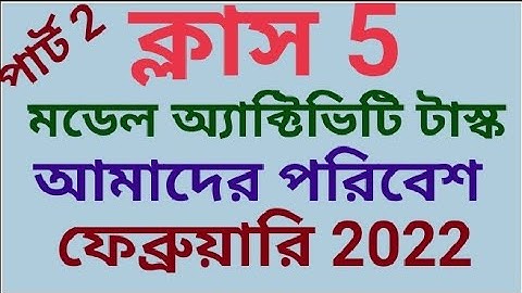 class 5 science model activity task part 2 February 2022 (samirstylistgrammar)