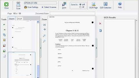 CloudZap Scan with EPSON GT-S50