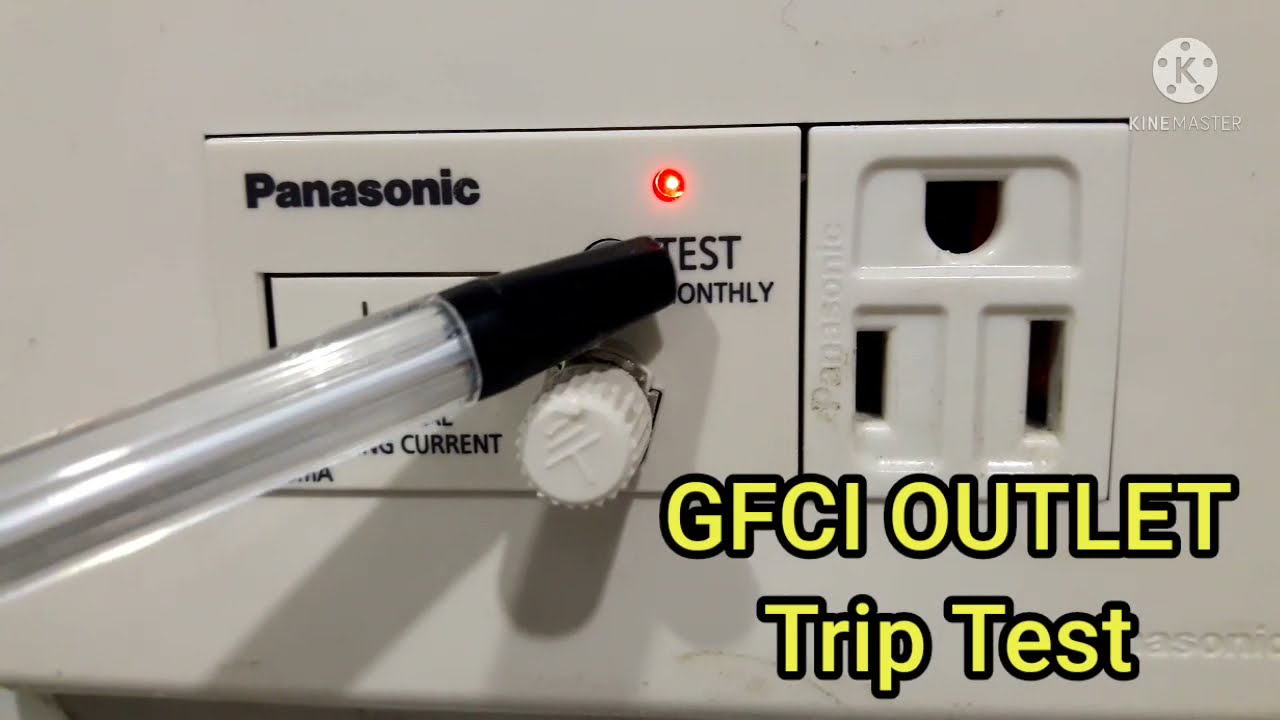 gfci outlet trip rating