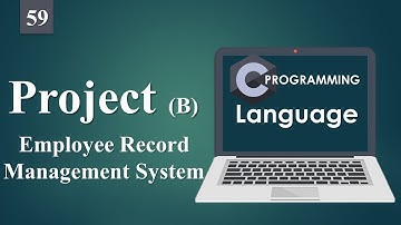 Project (B) Employee Record Management System | C Programming.59