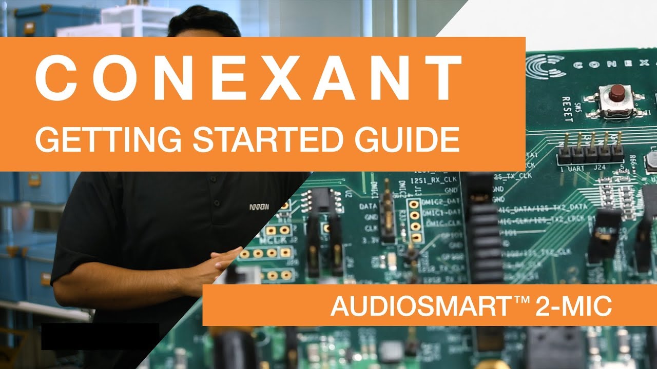Conexant 2Mic Getting Started Guide YouTube