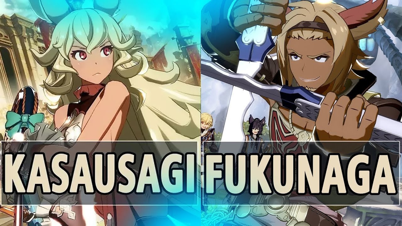 GBVS:🔥Kasausagi (Ferry) Vs Fukunaga (Lowain)🔥| High Level Gameplay.