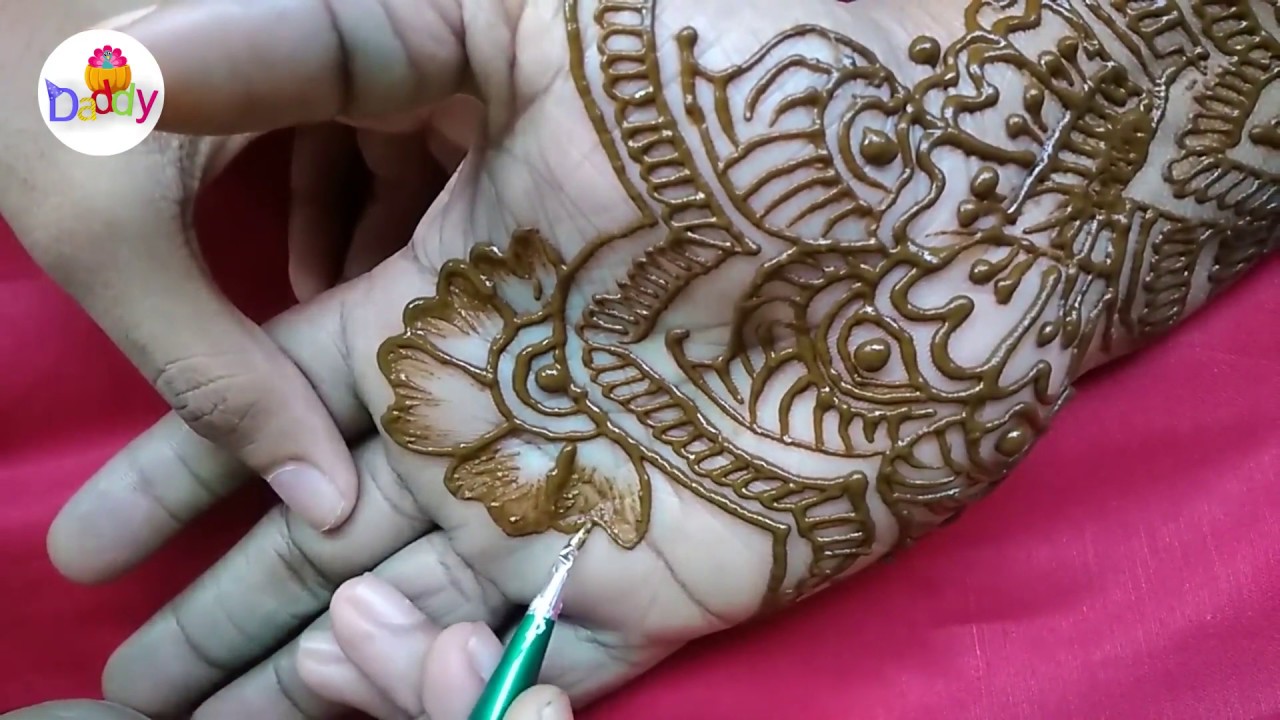 Very beautiful and easy arabic mehndi design | Latest and New Arabic ...