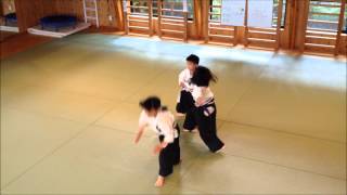 Training for 3-persons Offense and Defense 20120512