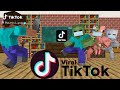 Monster School :  VIRAL TIKTOK CHALLENGE  - Minecraft Animation