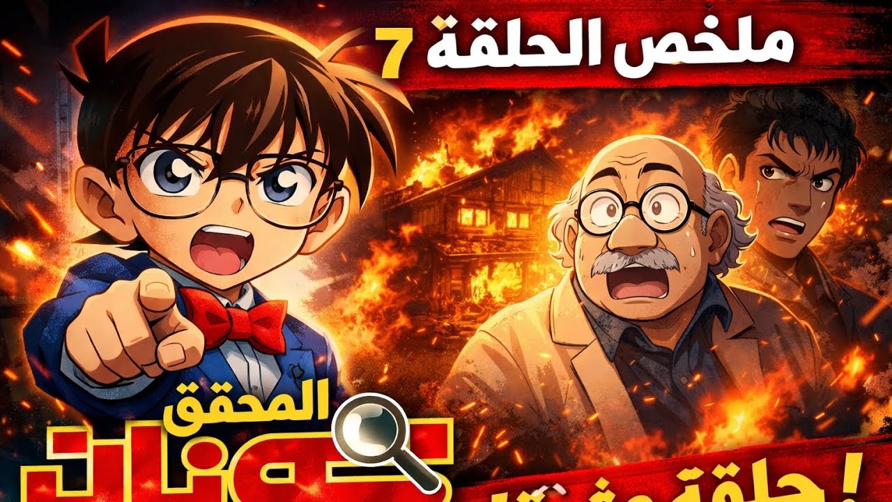 كشف حقيقة كونان😱😱 ملخص الحلقة 7