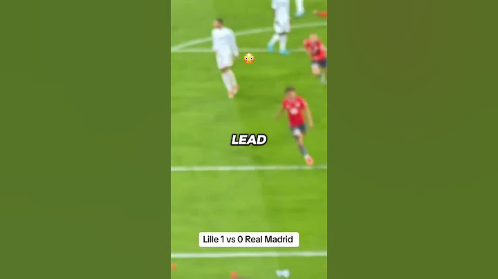 REAL MADRID LOST 1-0 TO LILLE AND KYLIAN MBAPPE FAILED TO BEAT HIS BROTHER ONCE AGAIN 😳☠️