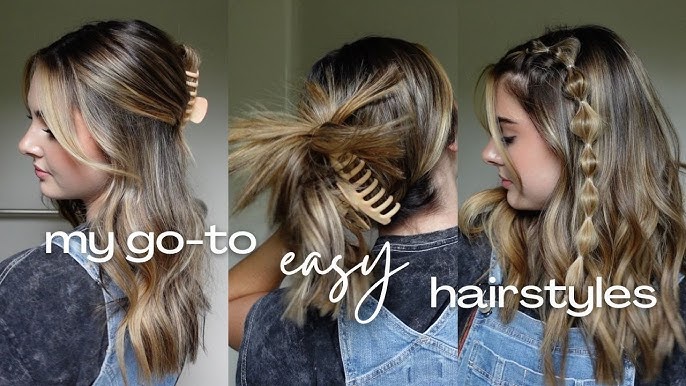 HOW TO: Claw Clip Hairstyles for THIN HAIR