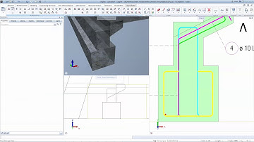 Allplan 2020 - Quickstart - Staircase and Foundation Reinforcement
