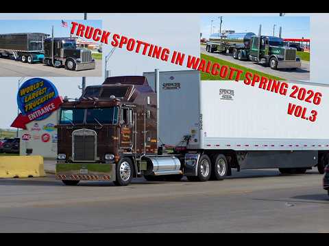 Truck Spotting in Walcott Vol.3